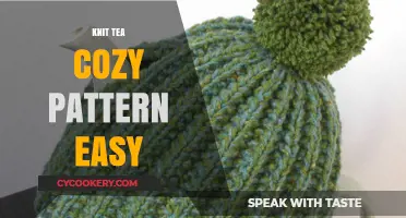 Simple Knit Tea Cozy Pattern for Cozy Tea Moments