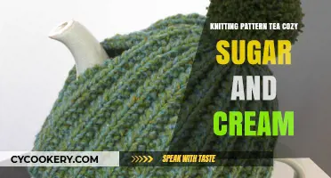 Cozy Up with a Knitted Tea Cozy: Sugar and Cream Pattern