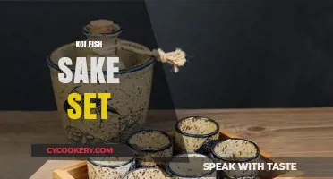Elegant Koi Fish Sake Set: Enhance Your Japanese Dining Experience