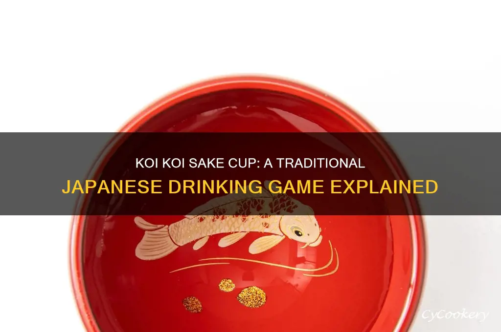 koi koi sake cup