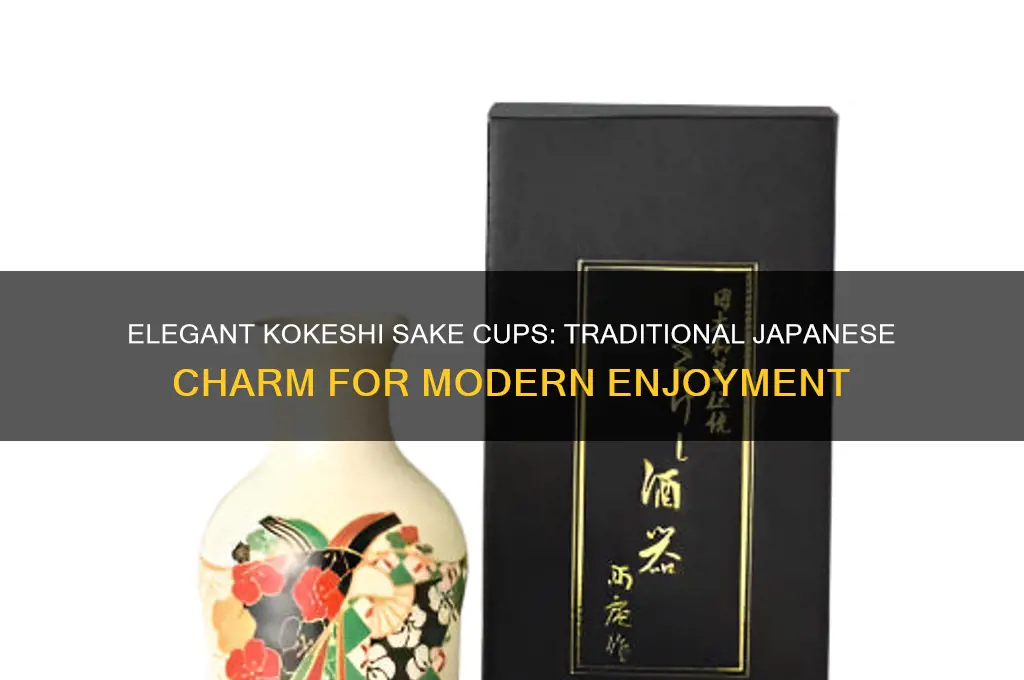 kokeshi sake cups