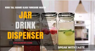 Elegant Kook Tall Square Glass Yorkshire Mason Jar Dispenser Review