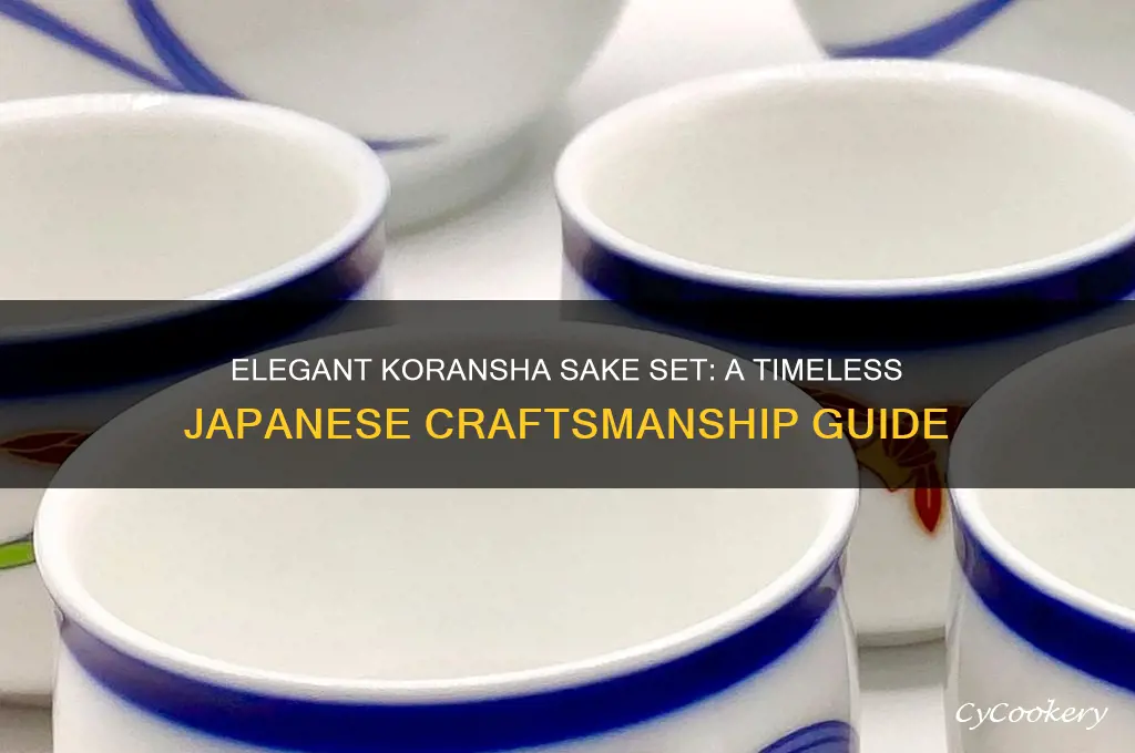 koransha sake set