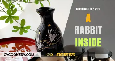 Discover the Charm of Korin Sake Cups with Hidden Rabbits