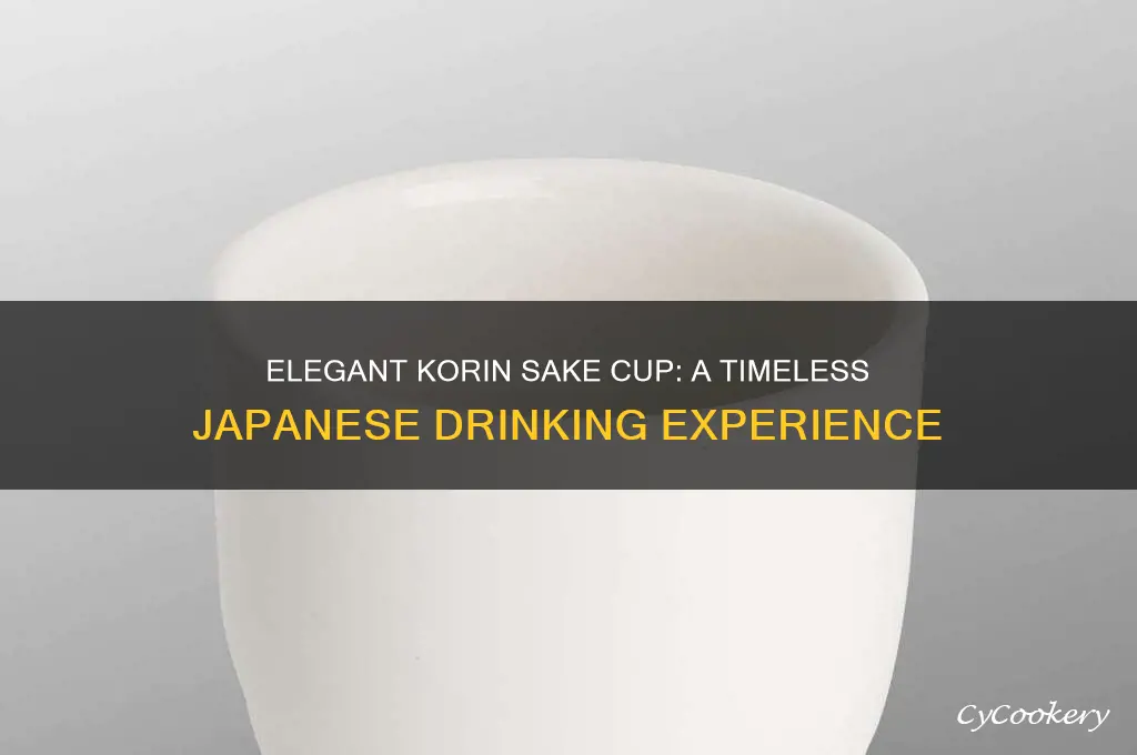 korin sake cup