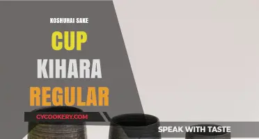 Koshuhai Sake Cup Kihara Regular: A Perfect Blend of Tradition and Elegance