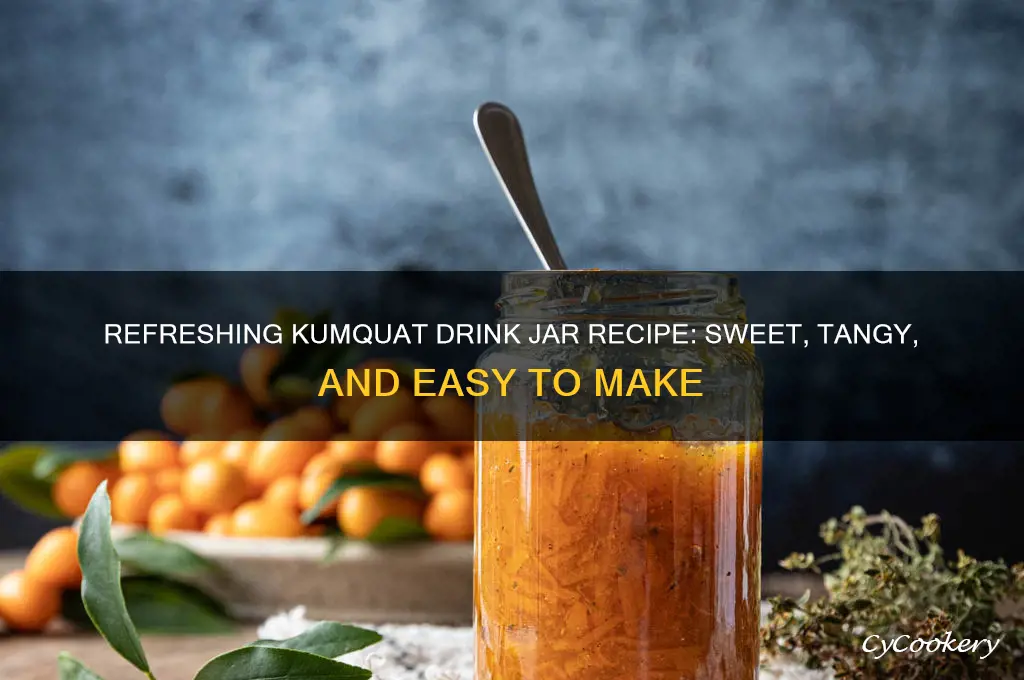 kumquat drink jar