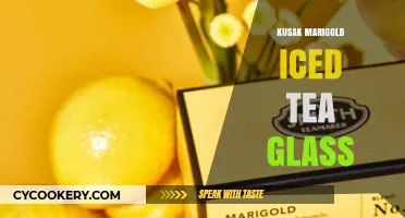 Refreshing Kusak Marigold Iced Tea Glass: A Summer Essential