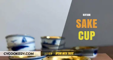 Elegant Kutani Sake Cup: Japanese Tradition Meets Artistic Craftsmanship