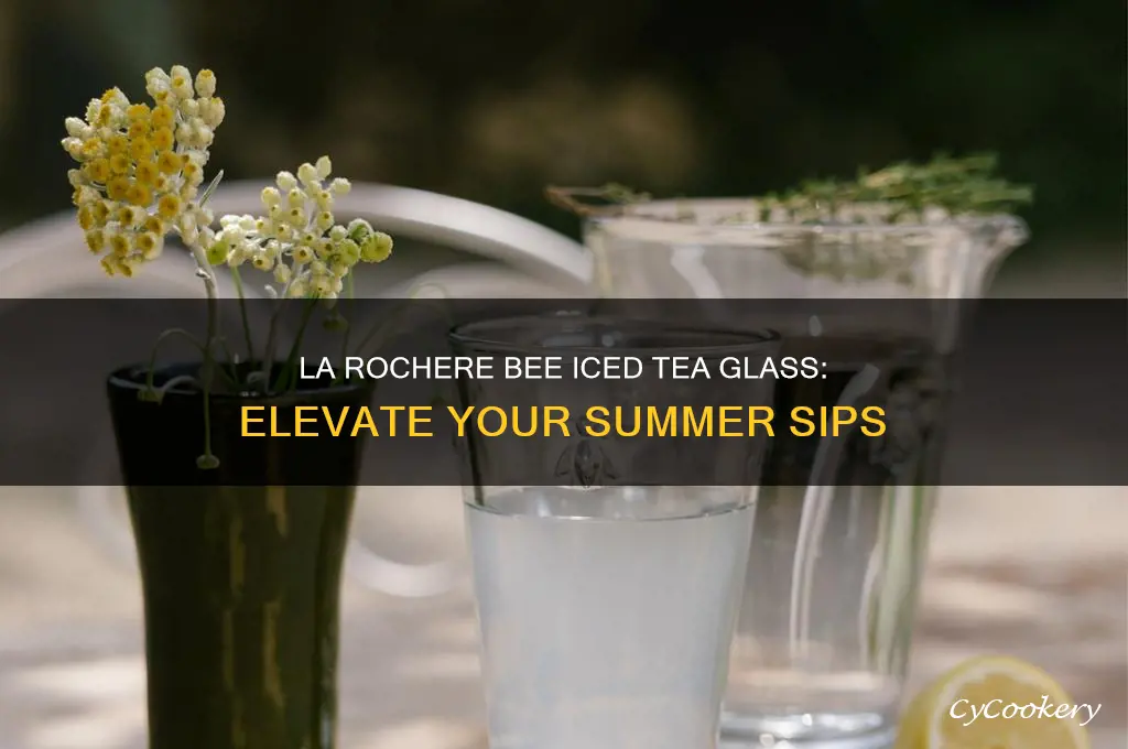 la rochere bee iced tea glass