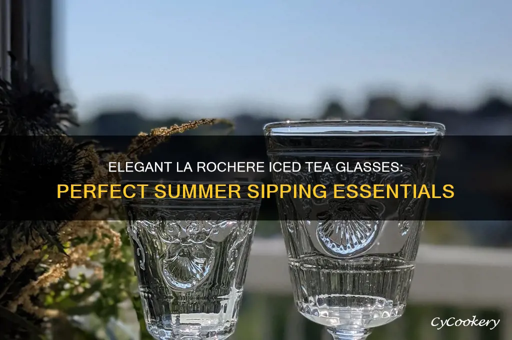 la rochere iced tea glasses