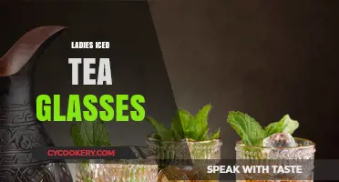 Elegant Ladies Iced Tea Glasses: Perfect Summer Sipping Essentials