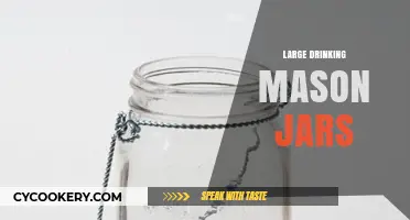 Sip in Style: Large Mason Jars for Everyday Refreshment