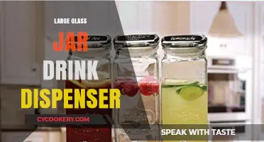 Elegant Large Glass Jar Drink Dispenser Ideas for Parties