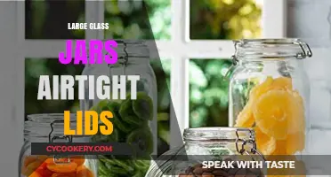 Airtight Lids for Large Glass Jars: Storage Solutions for Freshness
