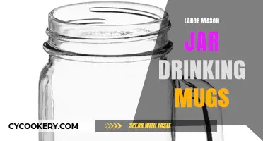Eco-Friendly Sipping: Large Mason Jar Mugs for Stylish Hydration