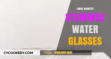 Elegant Stemmed Water Glasses for Bulk Purchases: A Complete Guide