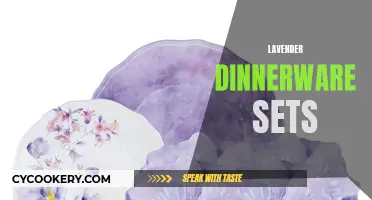 Lavish Lavender Dinnerware Sets for a Tabletop Transformation