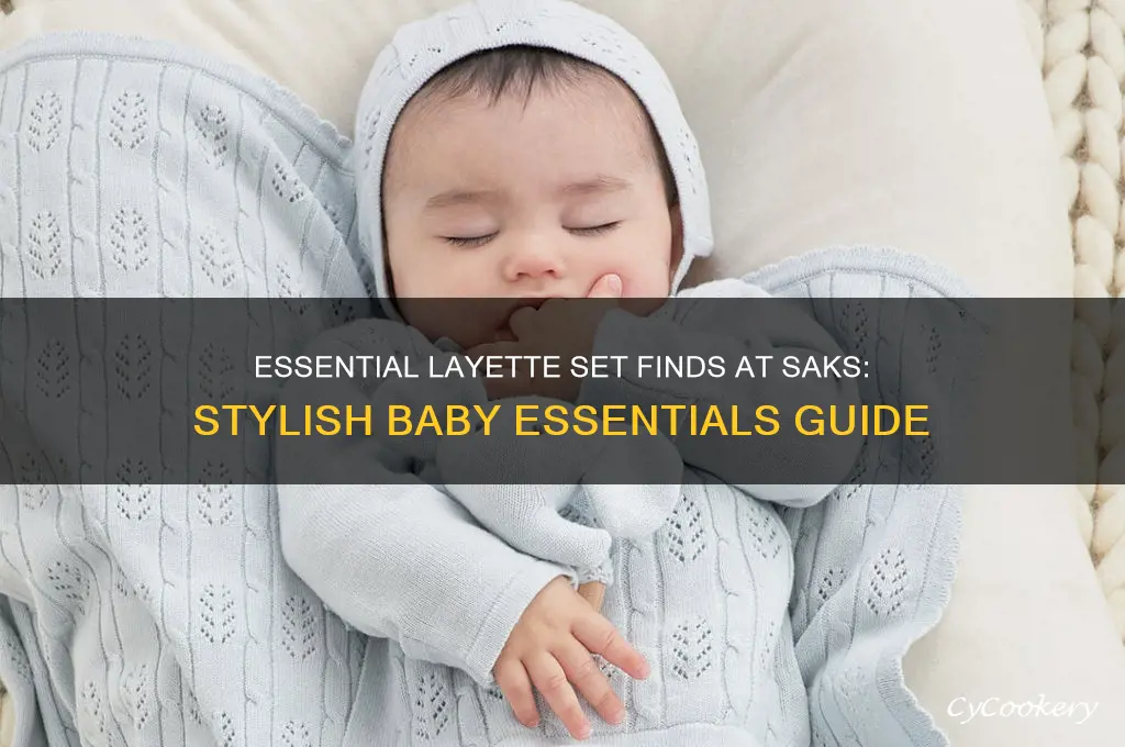 layette set saks