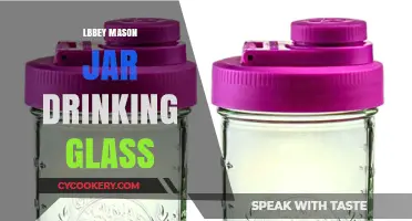 Stylish Lbbey Mason Jar Drinking Glass: Perfect for Every Occasion