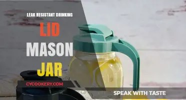 Eco-Friendly Leak-Resistant Mason Jar Lids for Spill-Proof Drinking On-the-Go