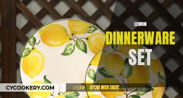 The Zesty Charm of Lemon-Themed Dinnerware