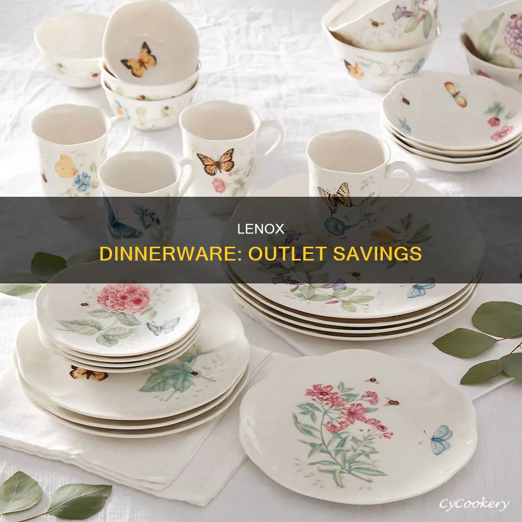 lenox dinnerware sets outlet