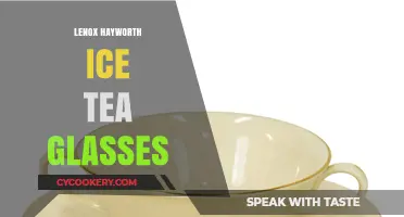 Elegant Lenox Hayworth Ice Tea Glasses: A Timeless Tableware Essential