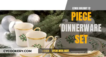 Holiday Dinnerware Set for Festive Tables