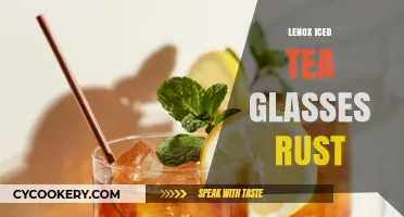 Lenox Iced Tea Glasses Rust: Causes, Prevention, and Solutions