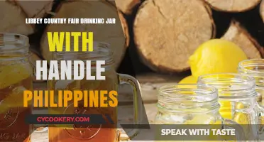 Libbey Country Fair Drinking Jar: A Rustic Charm for Filipino Homes