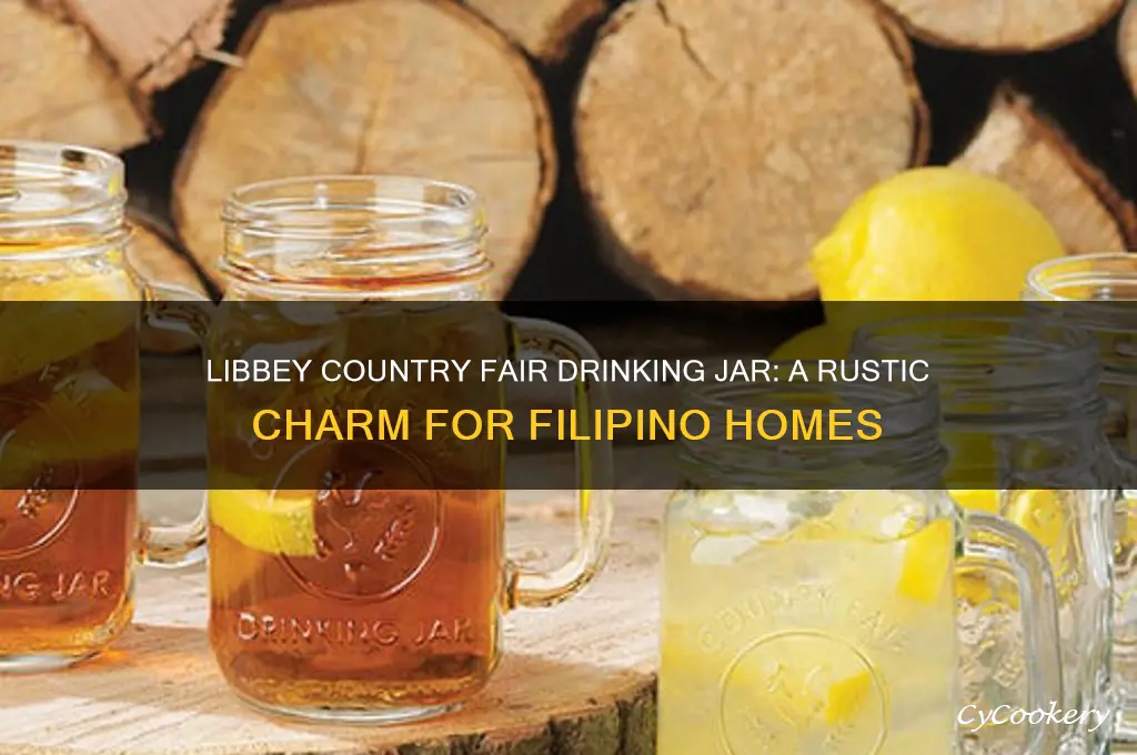libbey country fair drinking jar with handle philippines