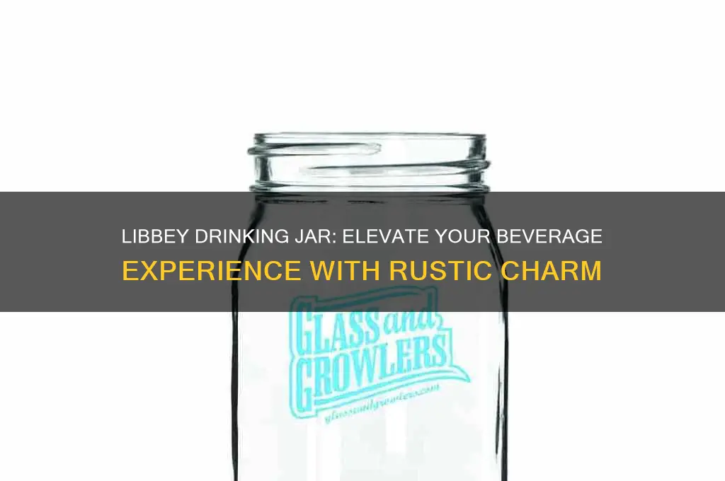 libbey drinking jar