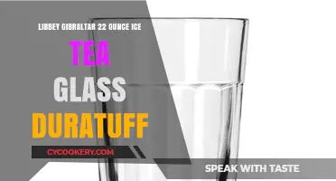 Libbey Gibraltar 22 oz Ice Tea Glass: Duratuff Strength & Style