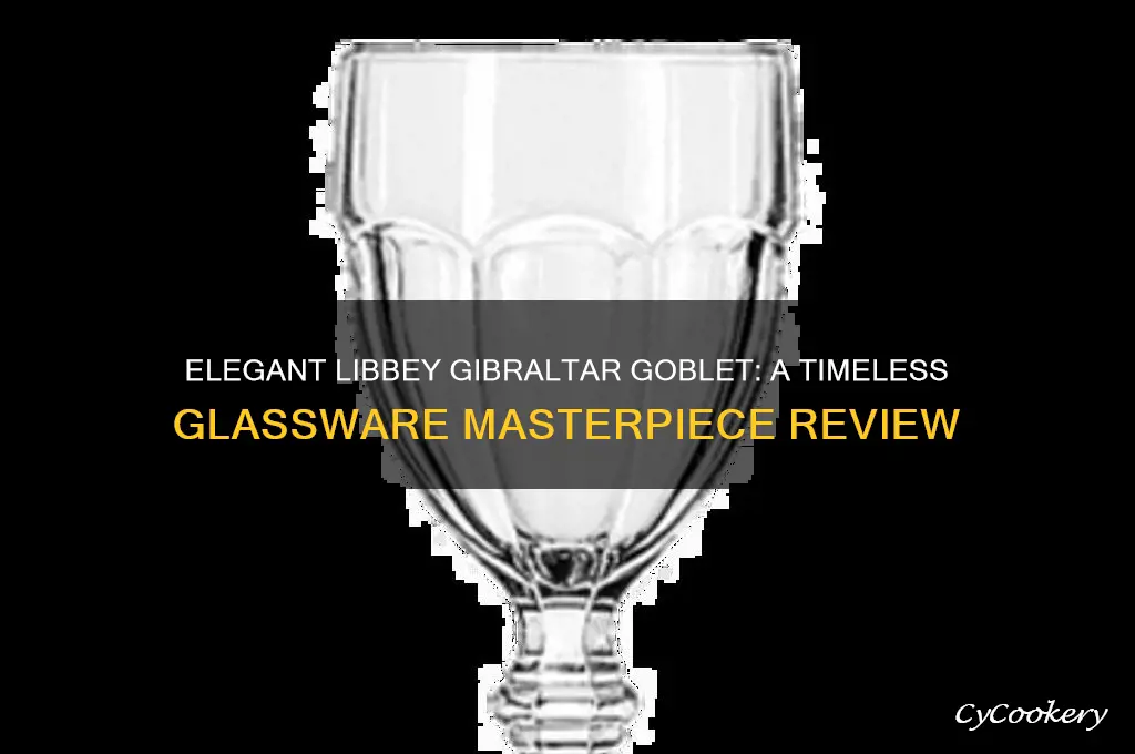 libbey gibraltar goblet