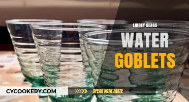 Elegant Libbey Glass Water Goblets: Perfect for Any Table Setting