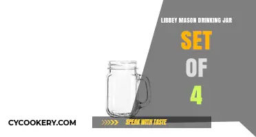 Libbey Mason Drinking Jar Set: Rustic Charm for Your Beverages