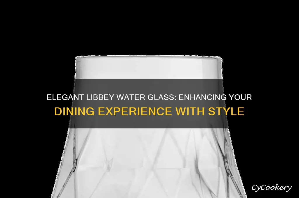libbey water glass