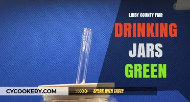 Libby County Fair's Unique Green Drinking Jars: A Sustainable Twist