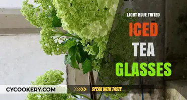 Chic Light Blue Tinted Iced Tea Glasses for Summer Refreshment