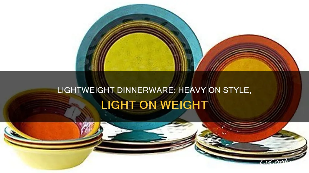 lightweight durable dinnerware