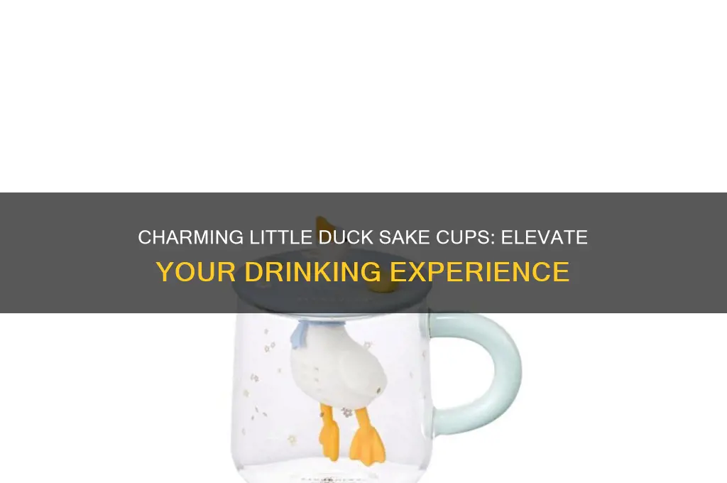 little duck sake cups