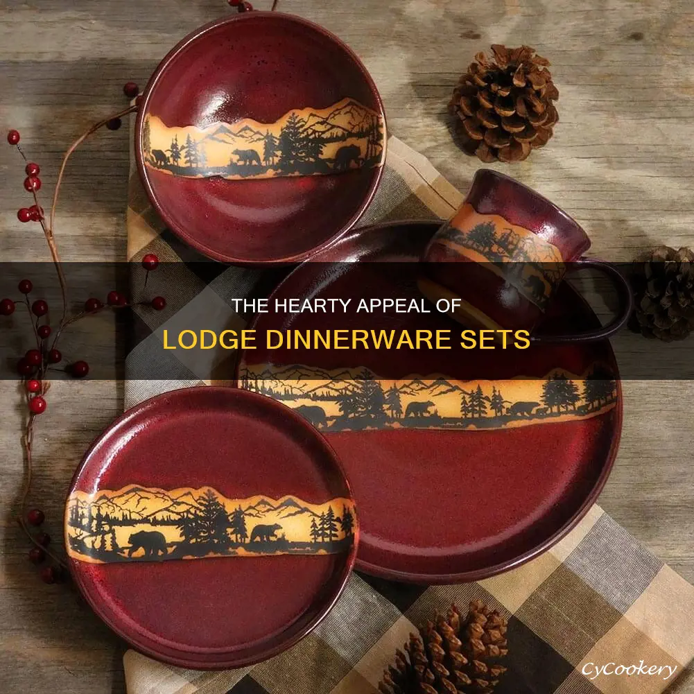 lodge dinnerware sets