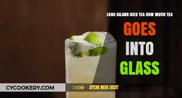 Long Island Iced Tea: Unveiling the Tea Content in Each Glass