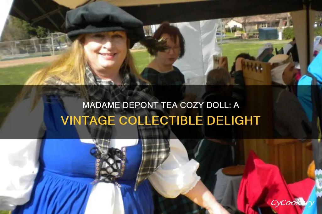 madame depont tea cozy doll