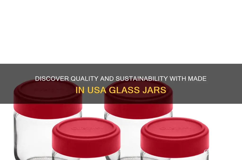 made in usa glass jars