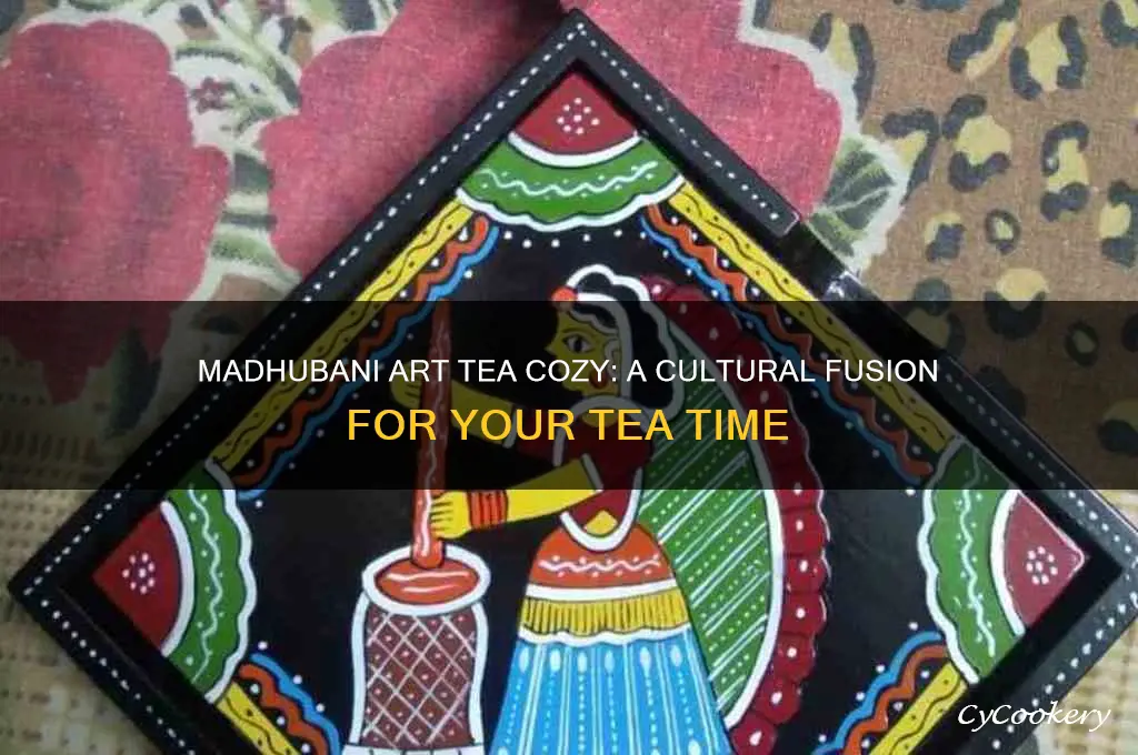 madhubani art tea cozy
