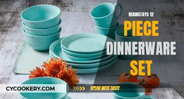 Dinnerware Set by Mainstays: 12-Piece Collection