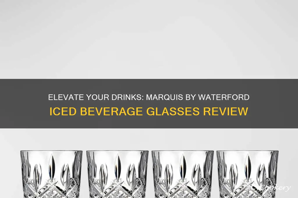 marquis by waterford iced beverage glasses