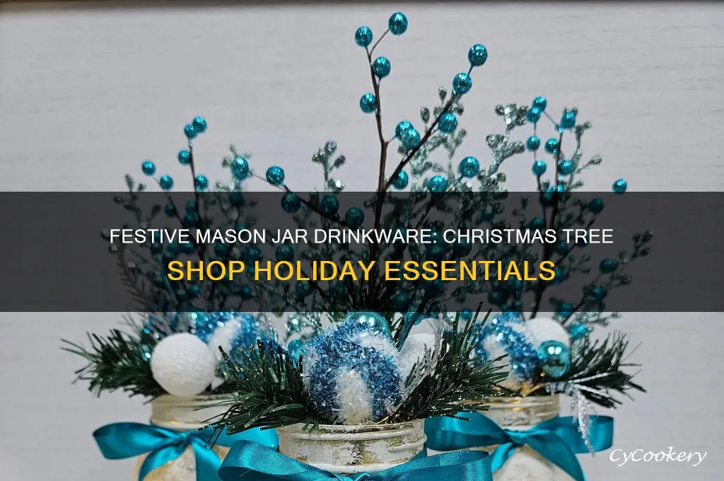 mason drink jars christmas tree shop